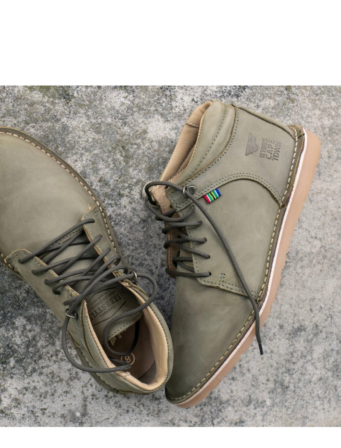 Zambezi Premium Urban Vellie - Nubuck olive green