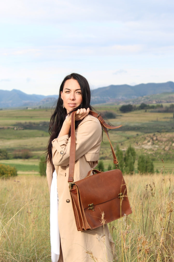 Leather Standard Laptop Bag