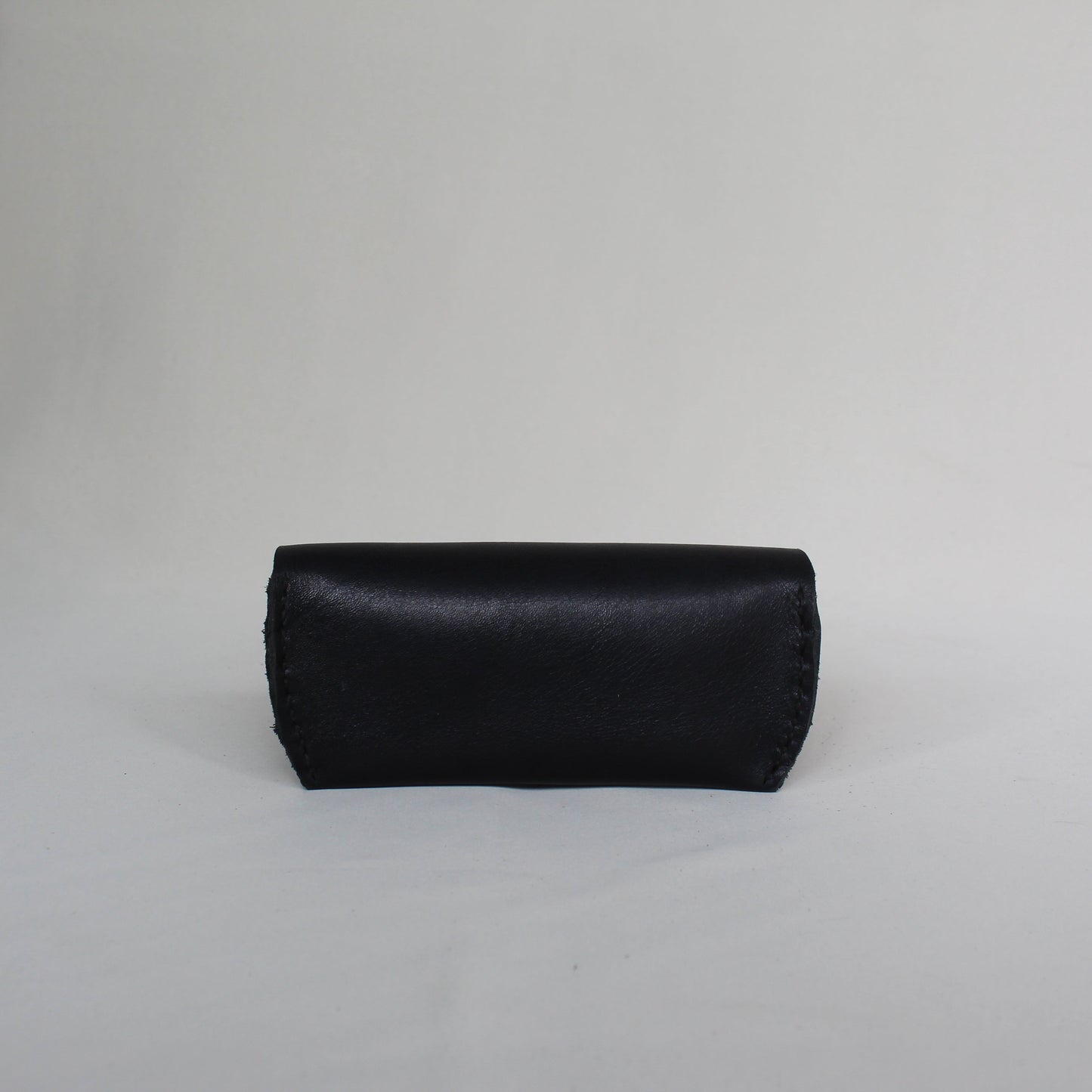 Leather Sunglasses Case - Black