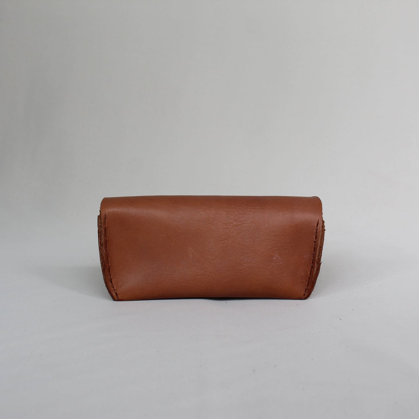 Leather Sunglasses Case - Tan