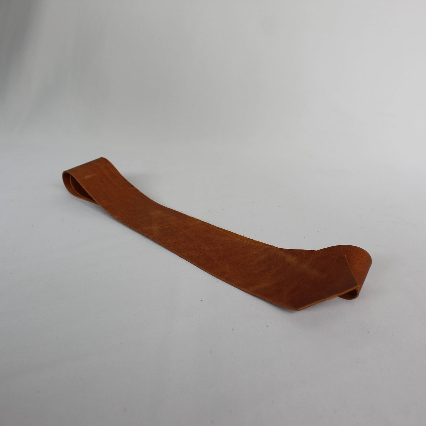 Leather Tie - Tan