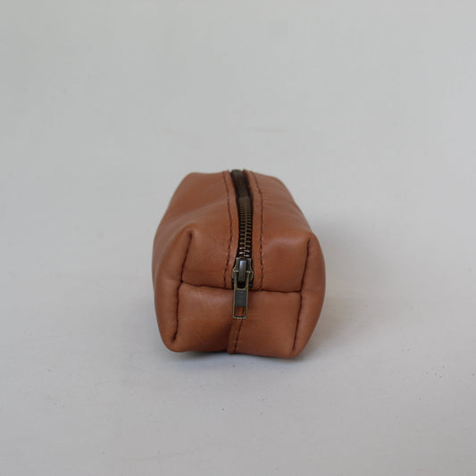 Leather Utility Case - Tan