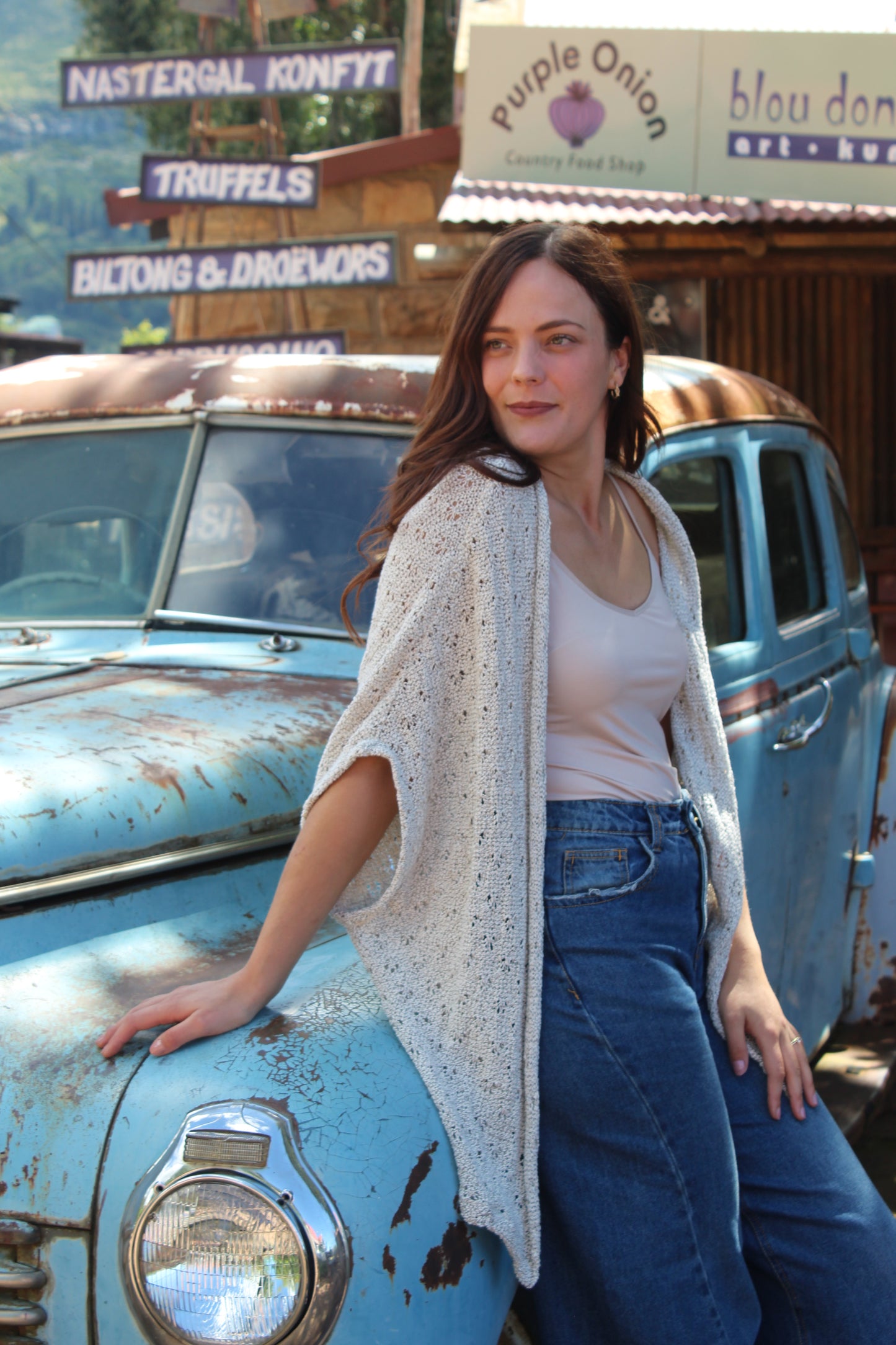 Cotton Flower Cardigan