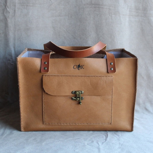 Leather organiser case