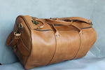 Load image into Gallery viewer, Genuine Leather Duffel bag
