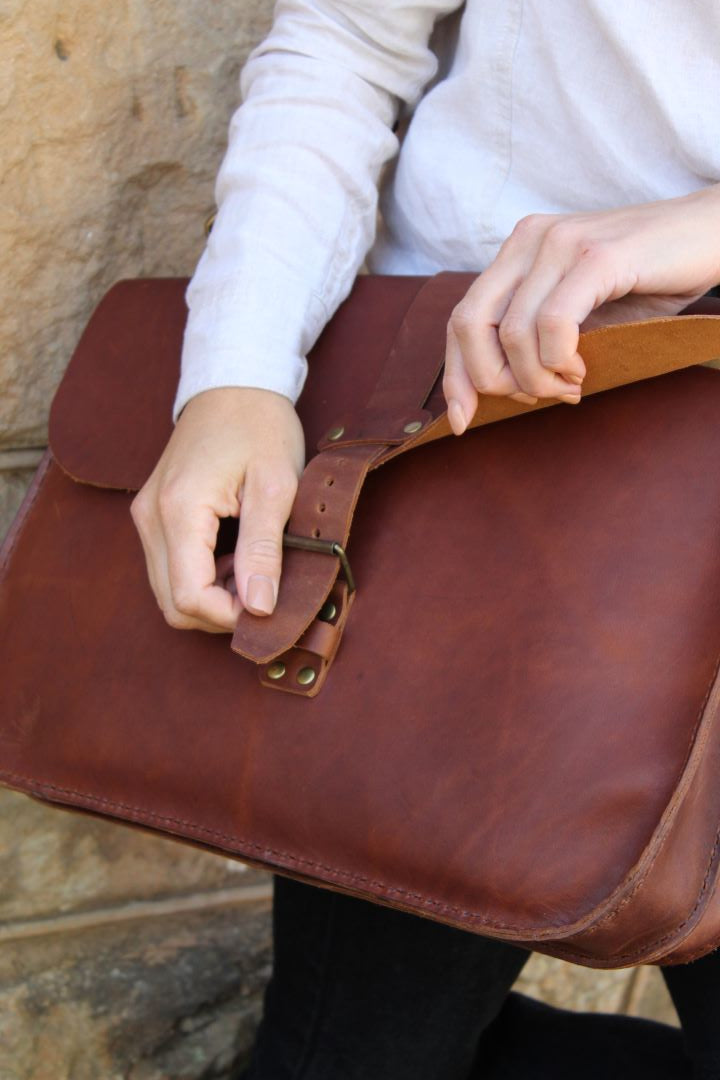 Genuine Leather Laptop bag