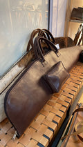 Leather Rifle Bag - Brown