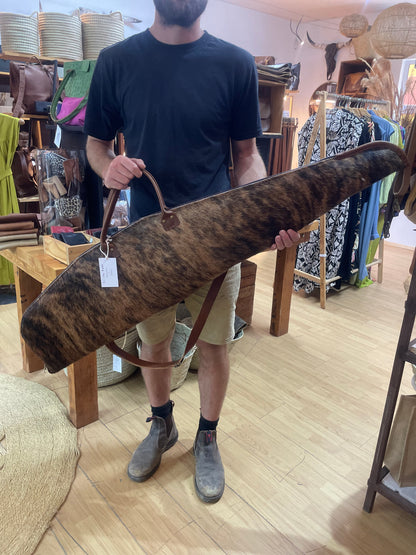 Leather Rifle Bag - Nguni option 5