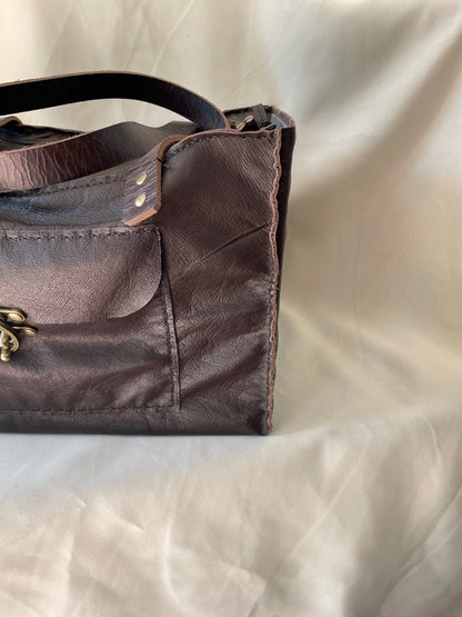 Closed Organiser's Case in once-off soft brown