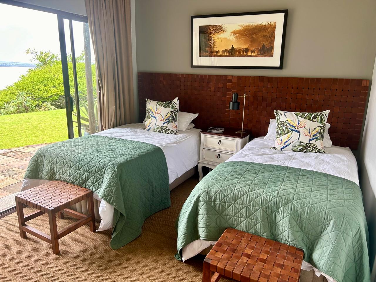 Woven Leather Headboard