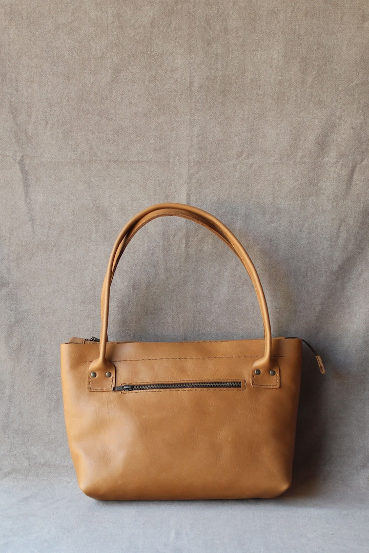 Leather cybil handbag