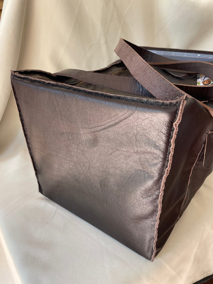 Closed Organiser's Case in once-off soft brown