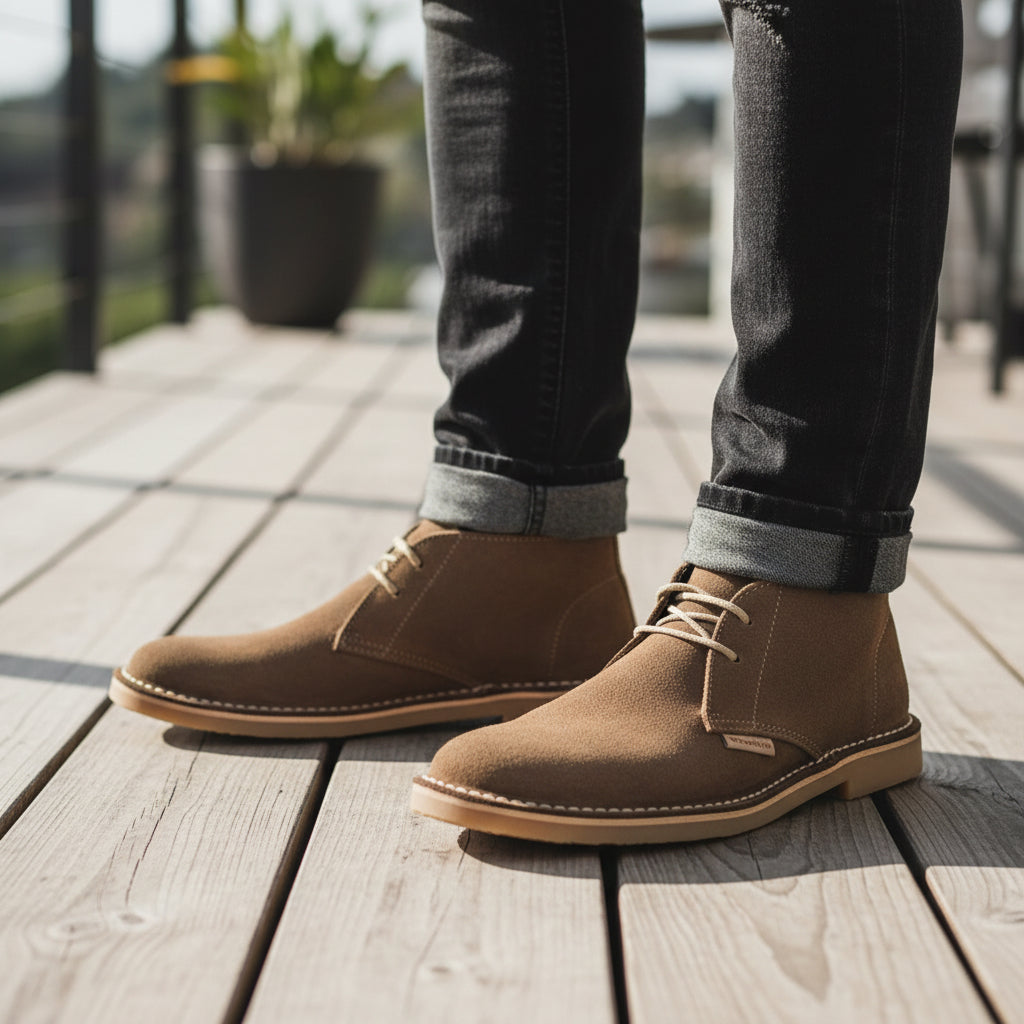 Hunter vellie ~ Suede Khaki