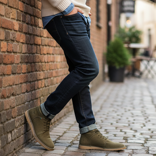 Zambezi Premium Urban Vellie - Nubuck olive green