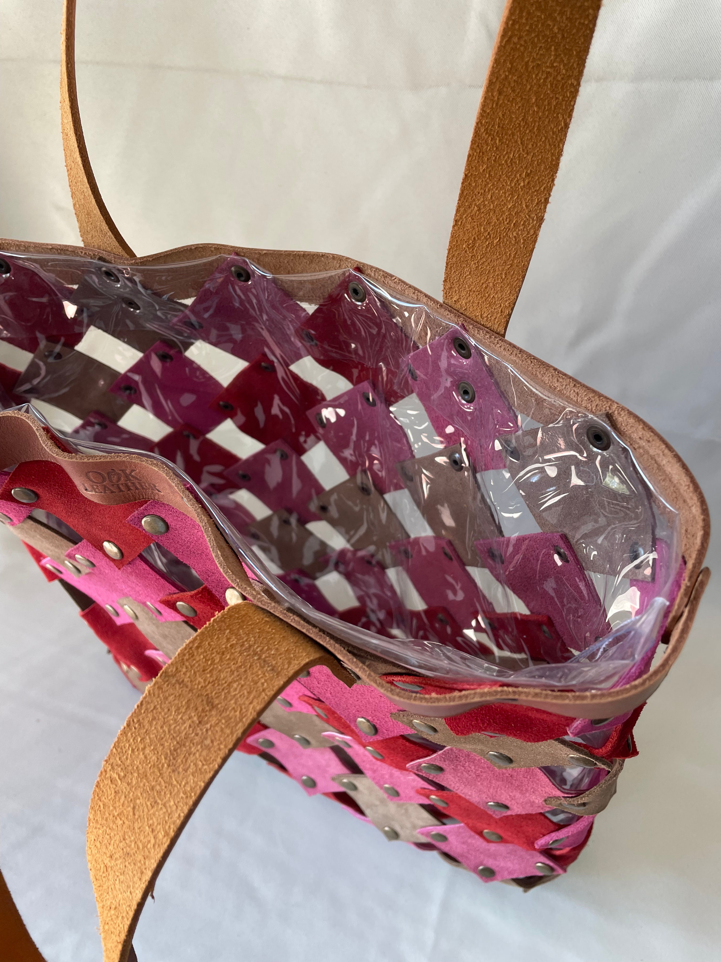 Leather Market Tote - Multicolour 3