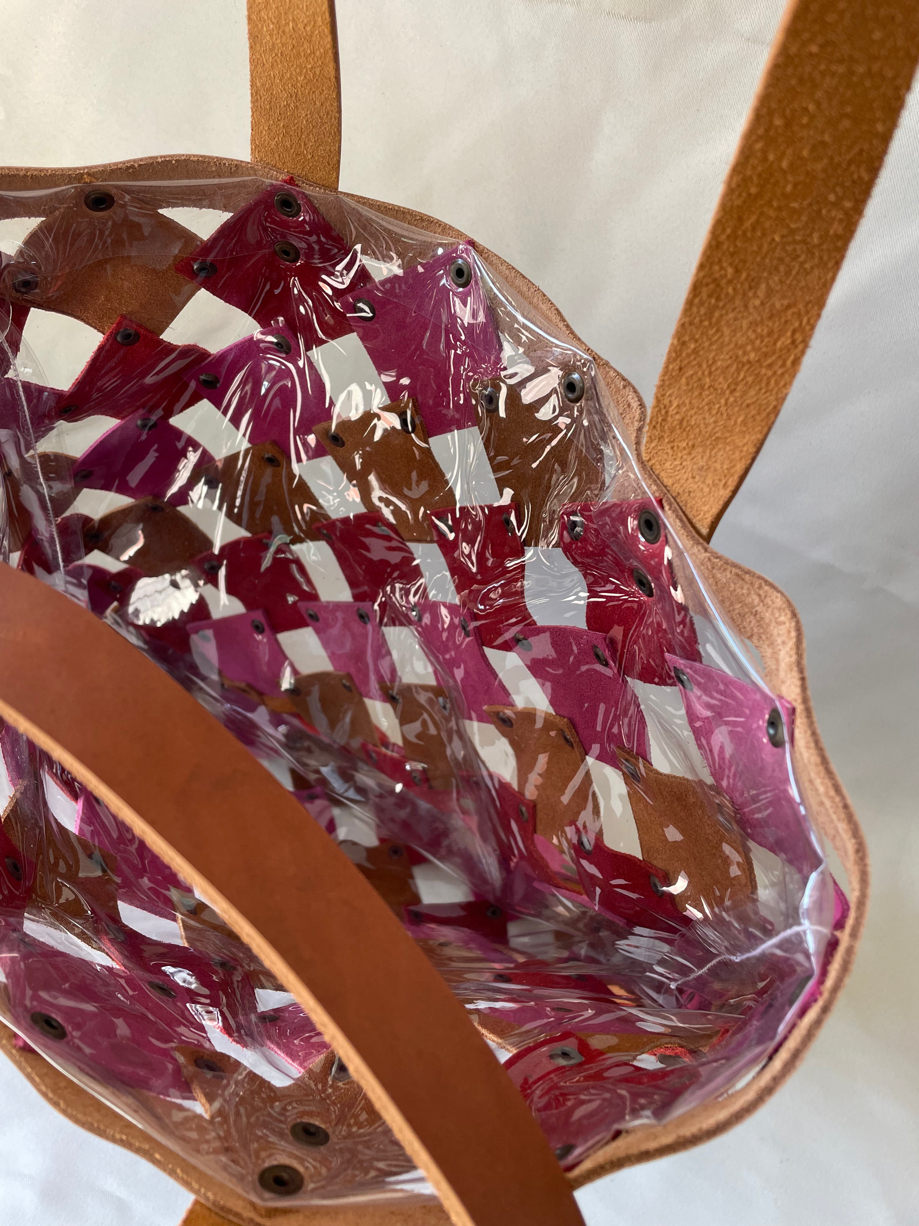 Leather Market Tote - Multicolour 1