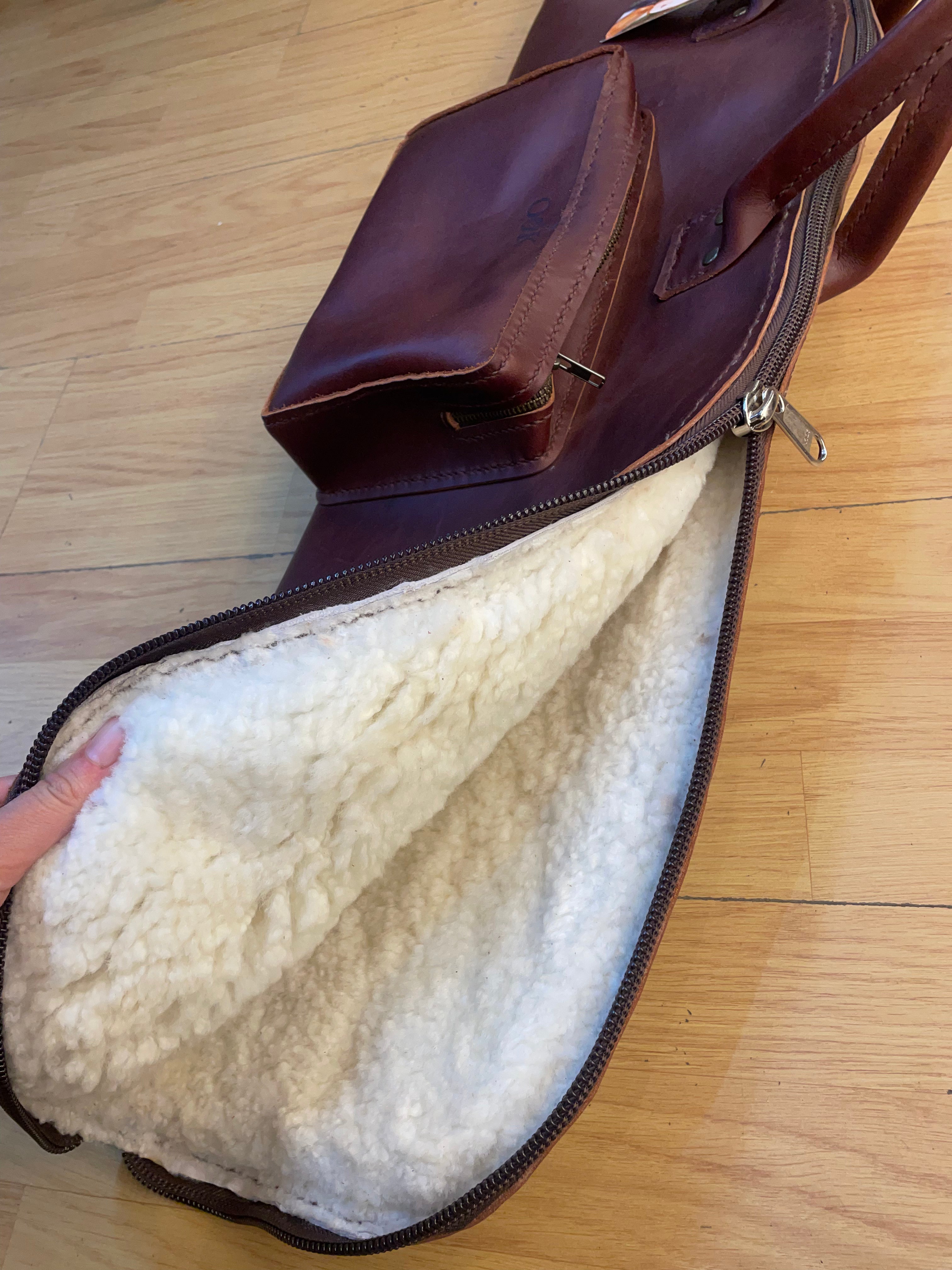 Leather Rifle Bag - Mahogany (Limited addition)