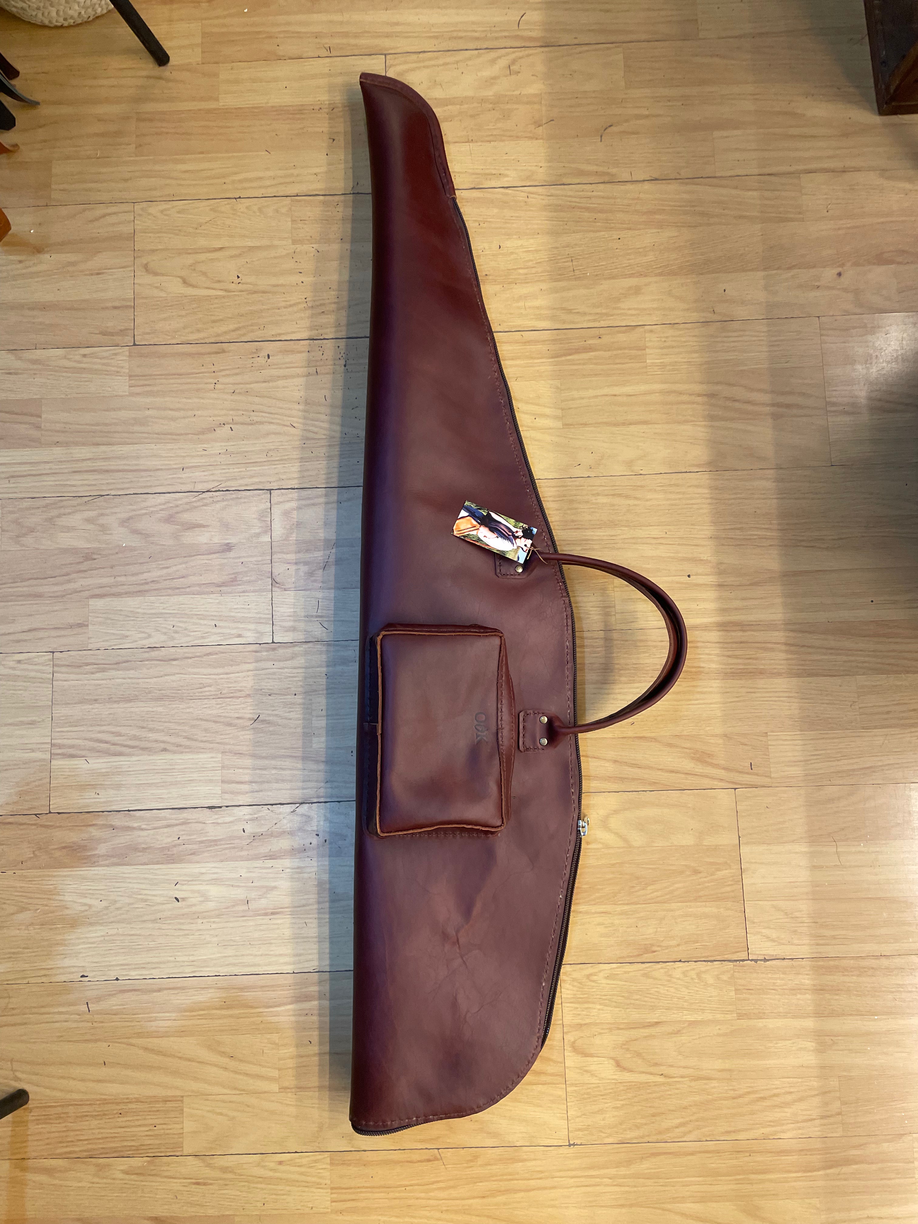 Leather Rifle Bag - Mahogany (Limited addition)