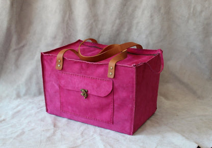 Closed Organiser's Case in Suede