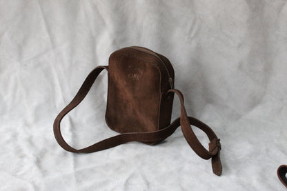 Cross-Body Bag (in suede)