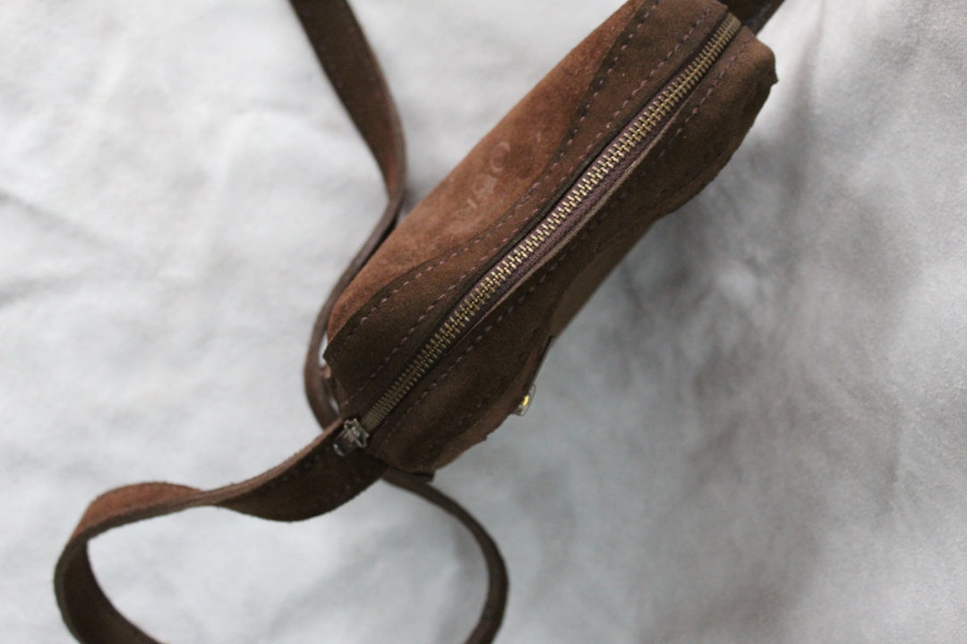 Cross-Body Bag (in suede)