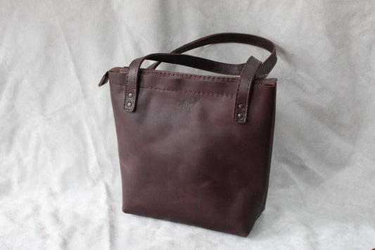 Dark brown Classic Tote Bag