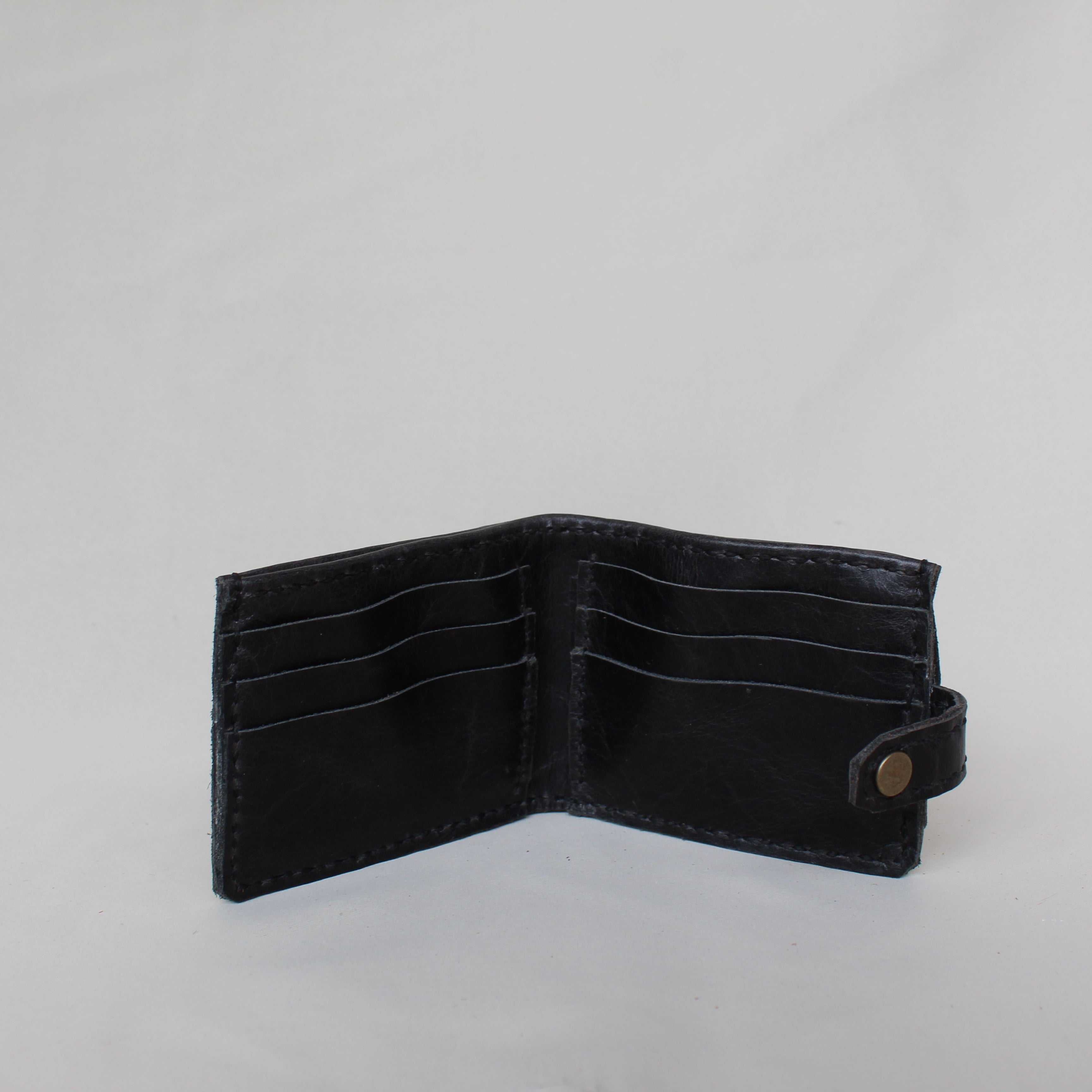 Men's folding wallet - Black