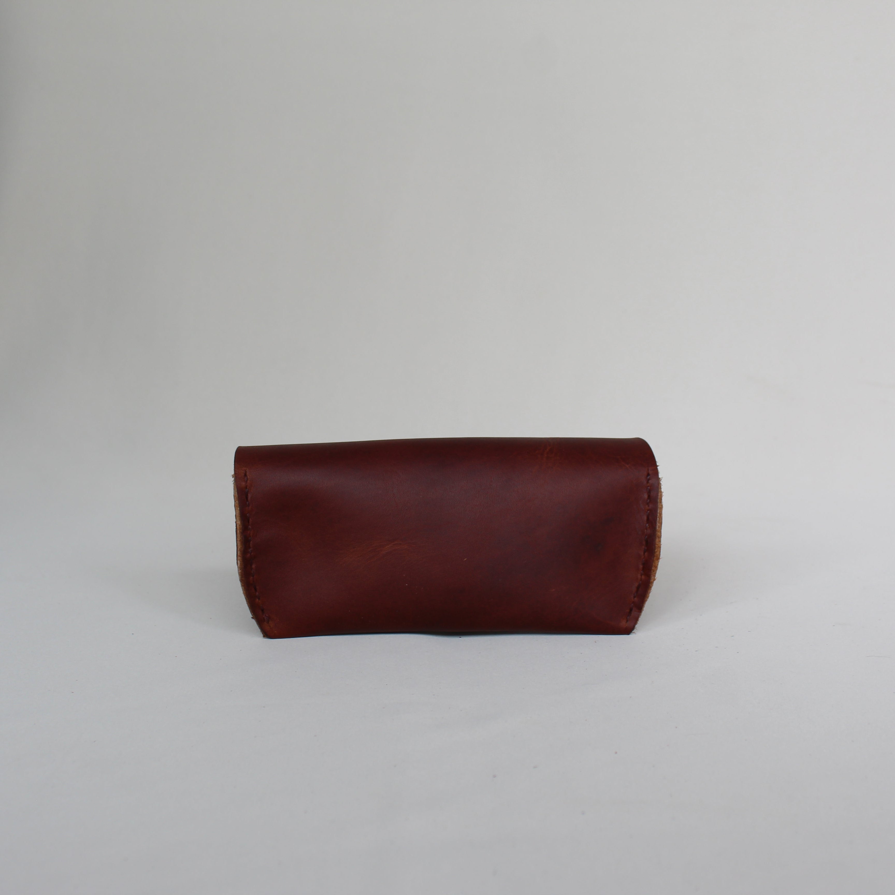 Leather Sunglasses Case - Cognac