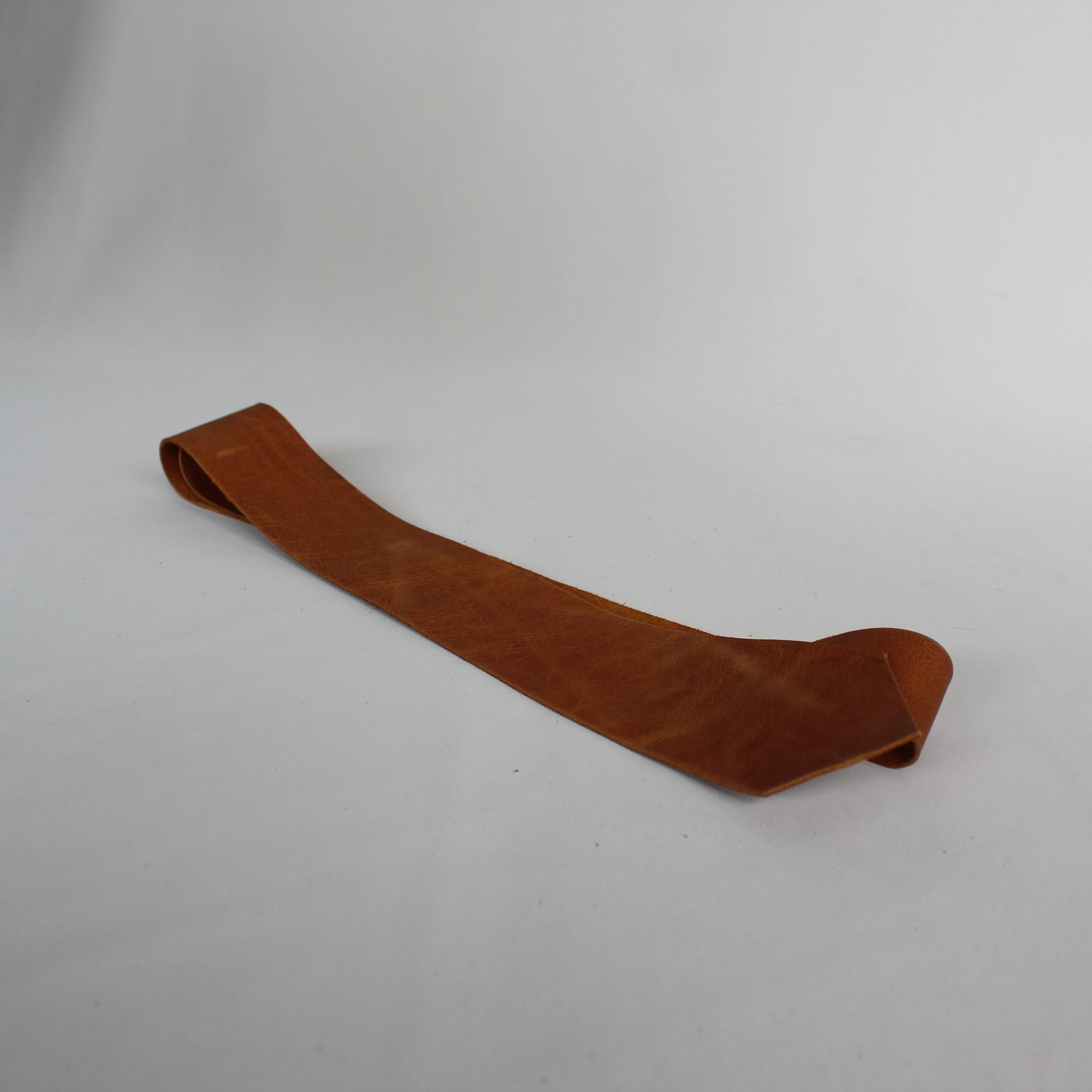 Leather Tie - Tan