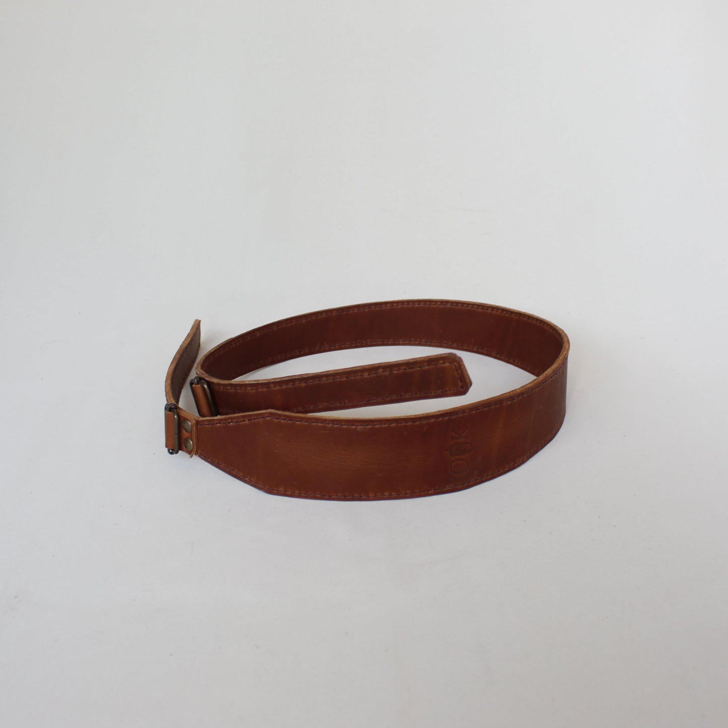 Leather Rifle Sling - Cognac