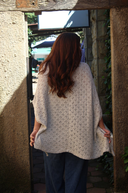 Cotton Flower Cardigan