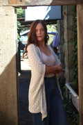 Cotton Flower Cardigan