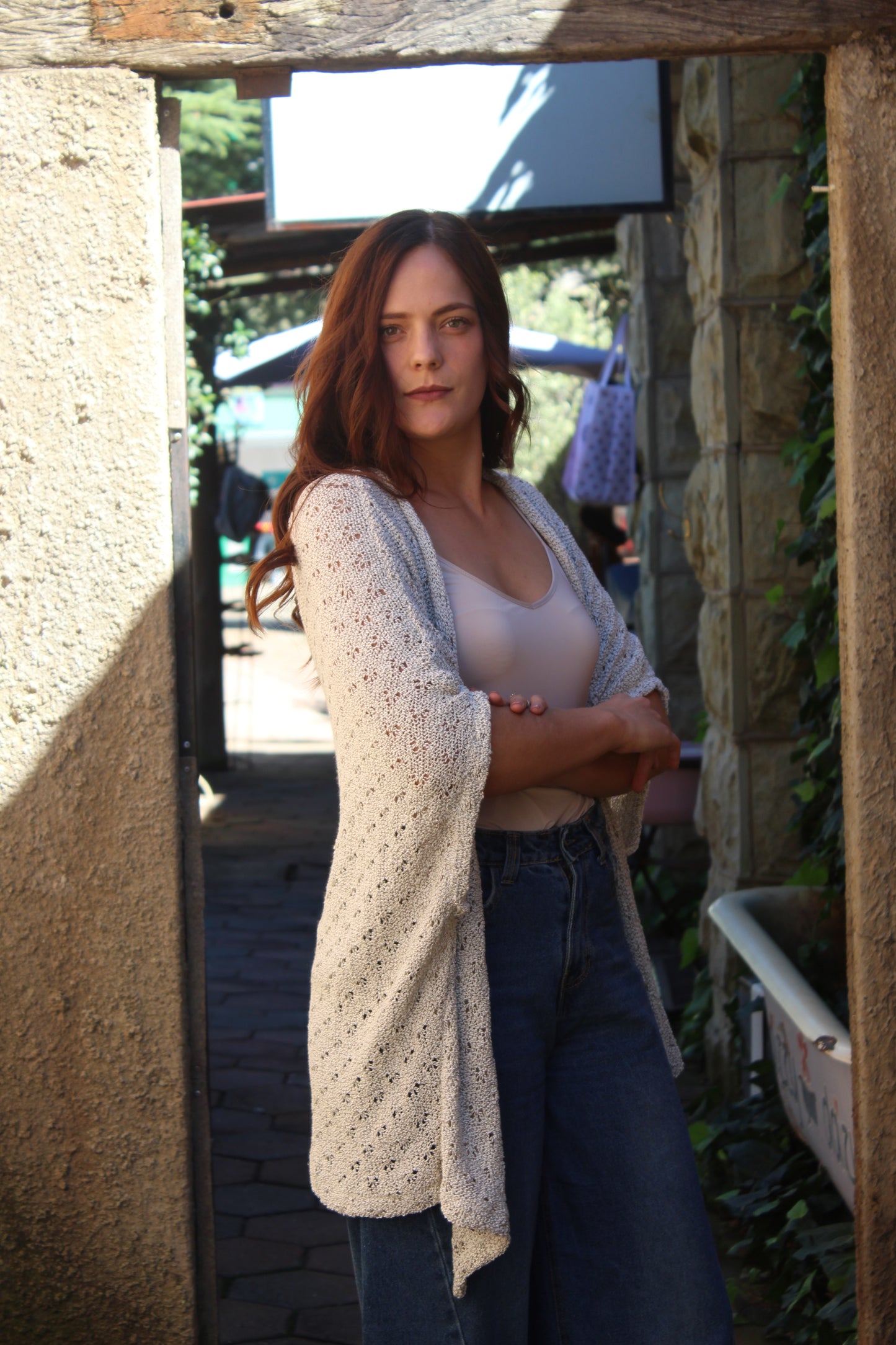 Cotton Flower Cardigan