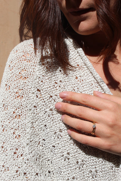 Cotton Flower Cardigan