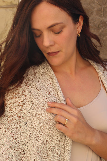 Cotton Flower Cardigan