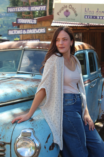 Cotton Flower Cardigan