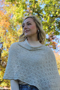 Summer Flower Knit Shawl
