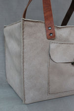 Load image into Gallery viewer, OYSTER Suede Closed Organizer&#39;s Case
