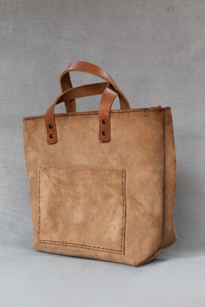 The Jackie handbag in suede