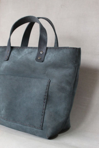 The jackie handbag in suede