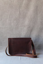 Load image into Gallery viewer, classic satchel with stitching pattern
