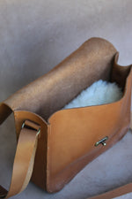 Load image into Gallery viewer, Classic Satchel with Stitching Pattern
