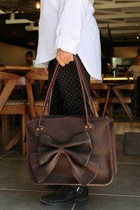 Sandra Business Bag with Bow